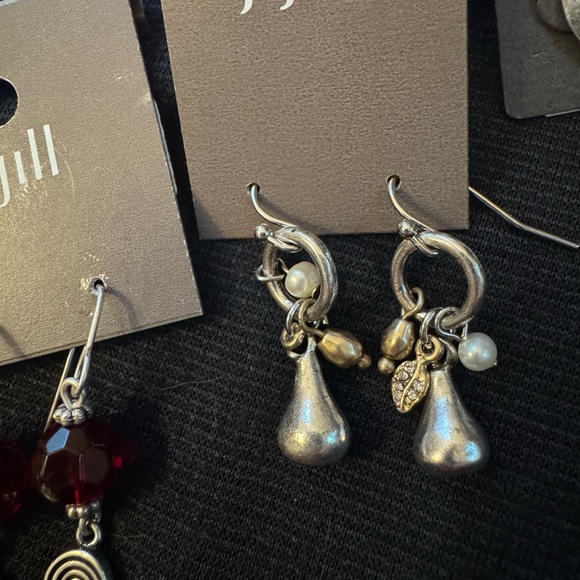 NWT BUNDLE Chico's J Jill Gold & Silver Earrings 4 pairs Pierced ears MSRP $109 - Picture 16 of 16